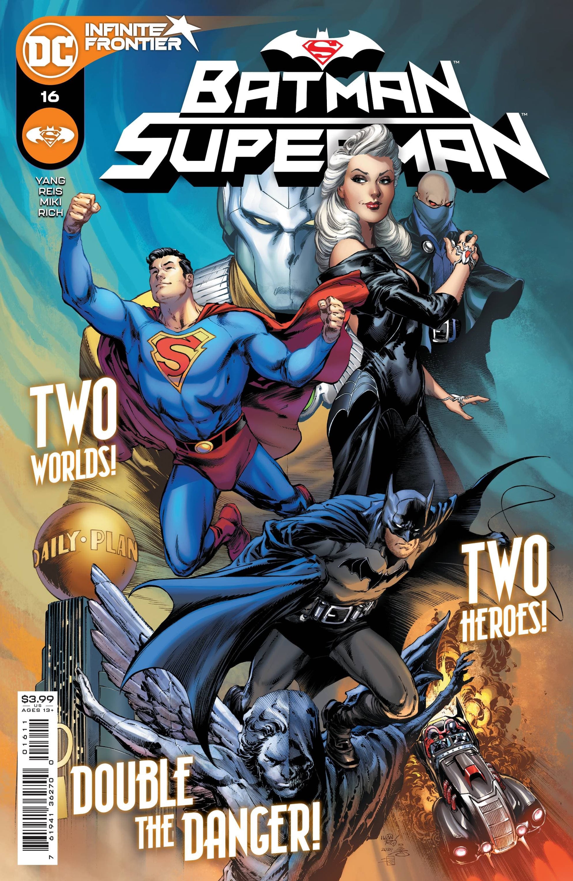 DC COMICS COMIC BOOK BATMAN SUPERMAN #16 CVR A REIS & MIKI