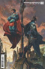 DC COMICS COMIC BOOK BATMAN SUPERMAN #18 CVR B SIMONE BIANCHI CARD STOCK VAR