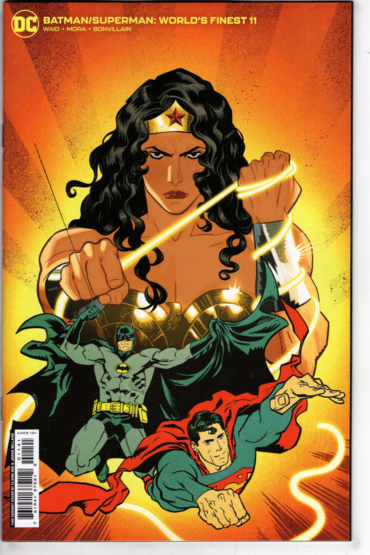 DC Comics COMIC BOOK Batman Superman Worlds Finest #11 Cover F 1 in 50 Claire Roe Card Stock Variant