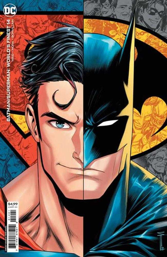 DC Comics COMIC BOOK Batman Superman Worlds Finest #14 Cover B Serg Acuna Card Stock Variant