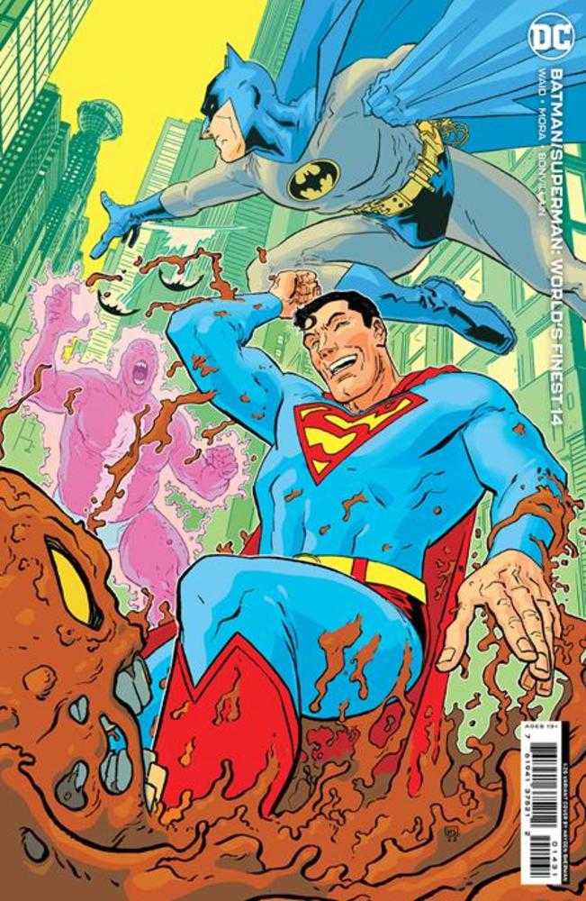 DC Comics COMIC BOOK Batman Superman Worlds Finest #14 Cover D 1 in 25 Hayden Sherman Card Stock Variant