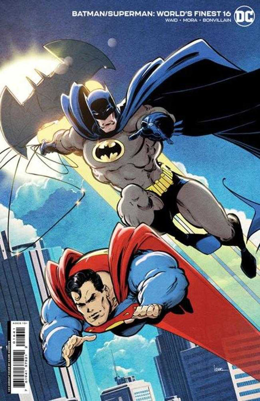 DC Comics COMIC BOOK Batman Superman Worlds Finest #16 Cover F 1 in 50 Kaare Andrews Card Stock Variant