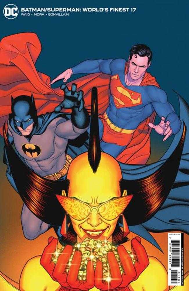 DC Comics COMIC BOOK Batman Superman Worlds Finest #17 Cover C 1 in 25 Jamie Mckelvie Card Stock Variant