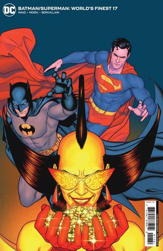 DC Comics COMIC BOOK Batman Superman Worlds Finest #17 Cover C 1 in 25 Jamie Mckelvie Card Stock Variant