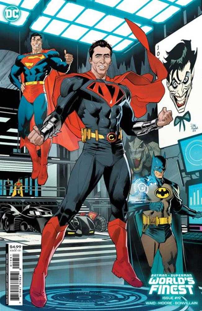 DC Comics COMIC BOOK Batman Superman Worlds Finest #19 Cover C Dan Mora Nicolas Cage Super-Variant Card Stock Variant