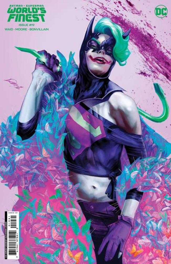 DC Comics COMIC BOOK Batman Superman Worlds Finest #19 Cover D 1 in 25 Alexander Lozano Card Stock Variant