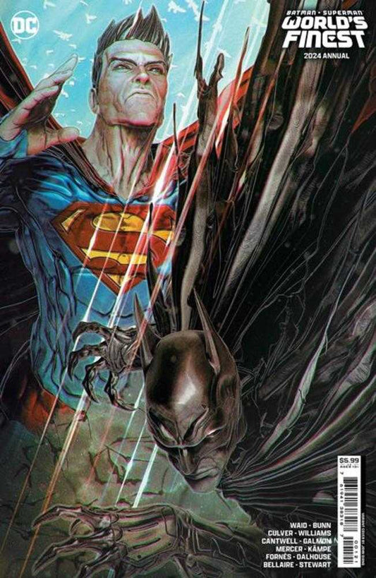 DC Comics COMIC BOOK Batman Superman Worlds Finest 2024 Annual #1 (One Shot) Cover B John Giang Card Stock Variant