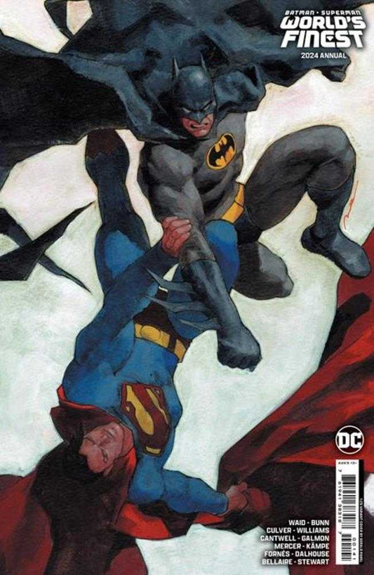 DC Comics COMIC BOOK Batman Superman Worlds Finest 2024 Annual #1 (One Shot) Cover D 1 in 25 Gerald Parel Card Stock Variant