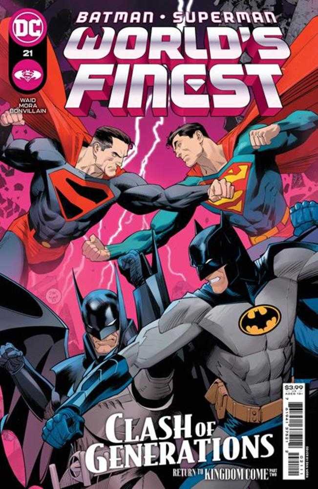 DC Comics COMIC BOOK Batman Superman Worlds Finest #21 Cover A Dan Mora