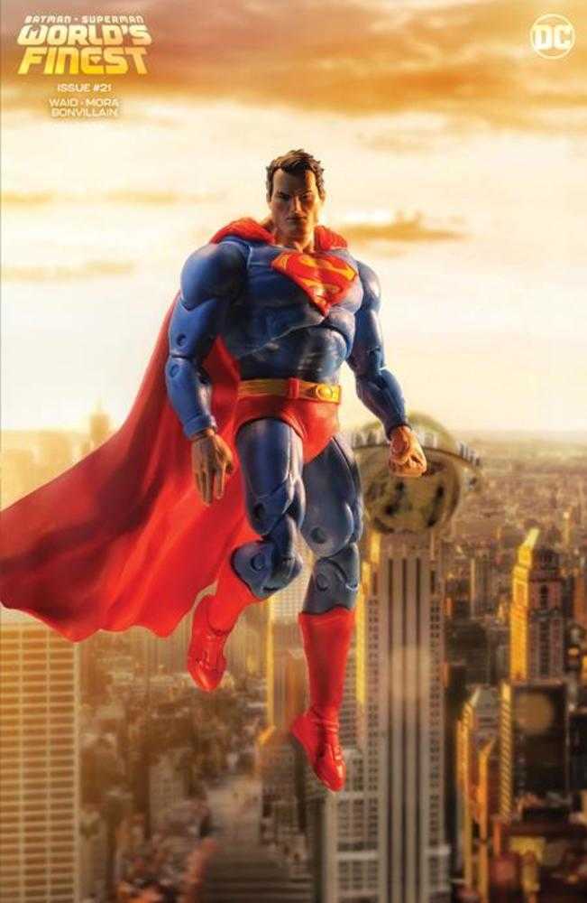 DC Comics COMIC BOOK Batman Superman Worlds Finest #21 Cover D Hush Superman McFarlane Toys Action Figure Card Stock Variant