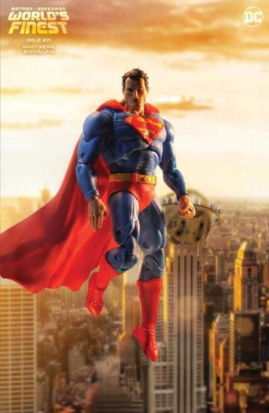 DC Comics COMIC BOOK Batman Superman Worlds Finest #21 Cover D Hush Superman McFarlane Toys Action Figure Card Stock Variant