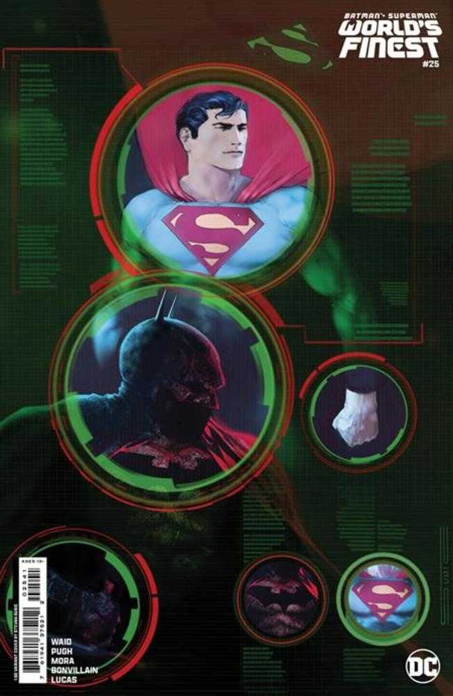DC Comics COMIC BOOK Batman Superman Worlds Finest #25 Cover I 1 in 50 Stevan Subic Card Stock Variant