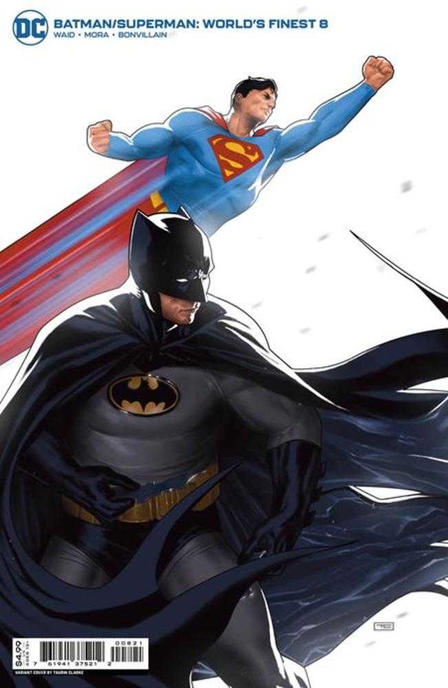 DC Comics COMIC BOOK Batman Superman Worlds Finest #8 Cover B Taurin Clarke Card Stock Variant