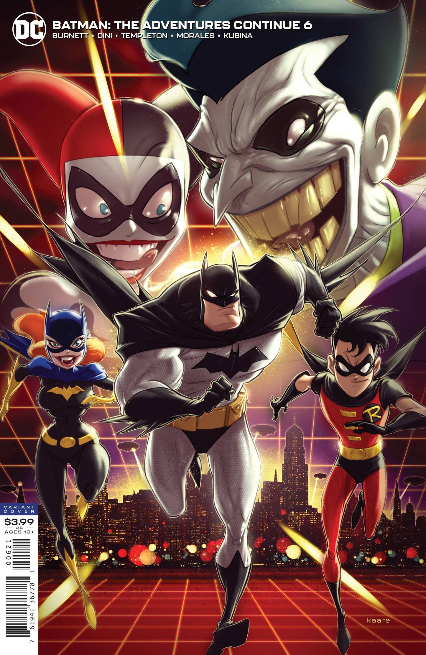 DC COMICS COMIC BOOK BATMAN THE ADVENTURES CONTINUE #6 (OF 6) KAARE ANDREWS VAR E