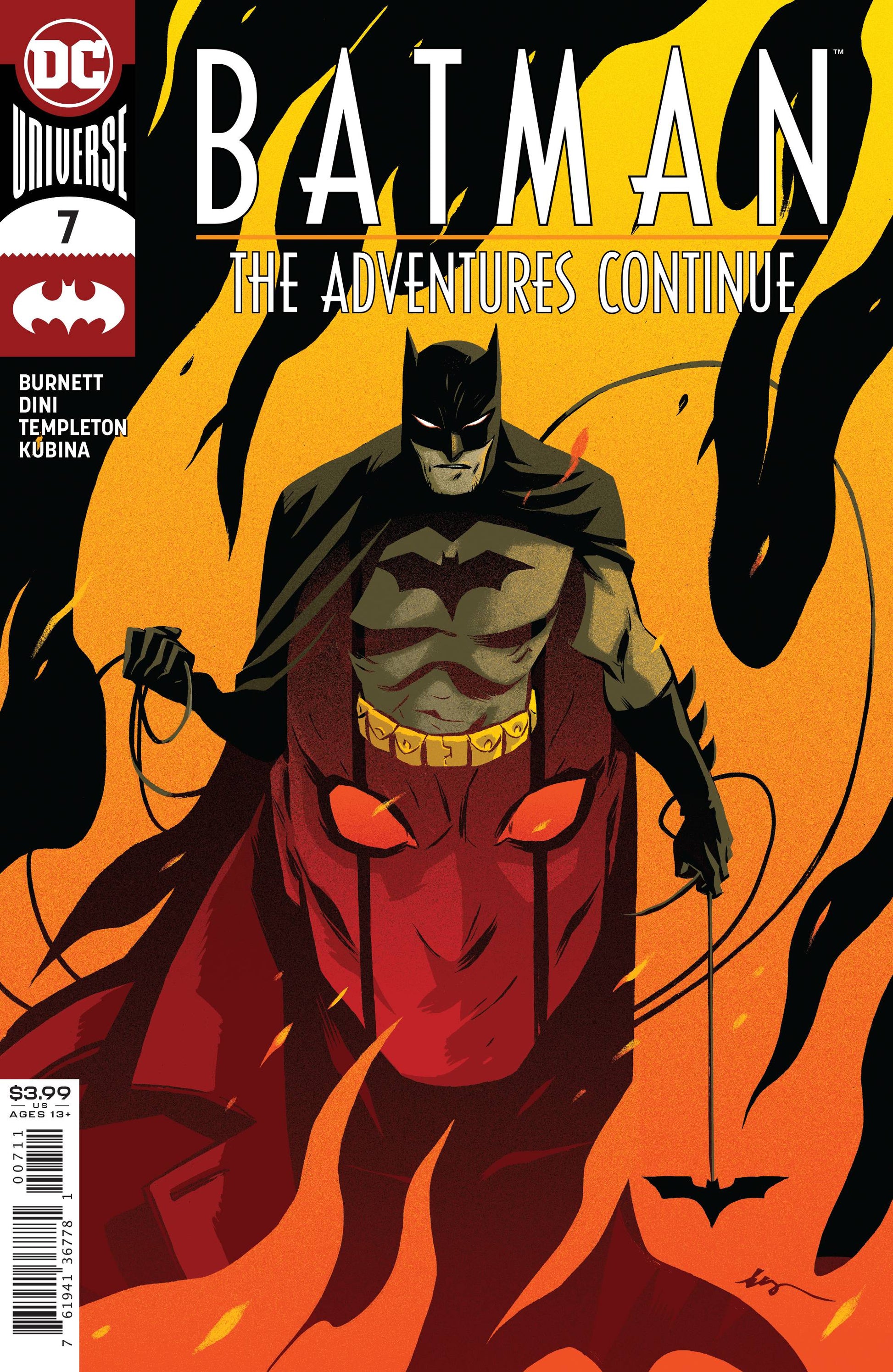DC COMICS COMIC BOOK BATMAN THE ADVENTURES CONTINUE #7 (OF 6)(Stock Image)