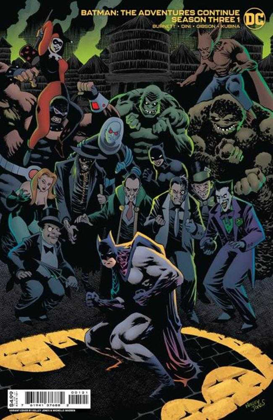 DC Comics COMIC BOOK Batman The Adventures Continue Season 3 #1 (Of 7) Cover B Kelley Jones Card Stock Variant