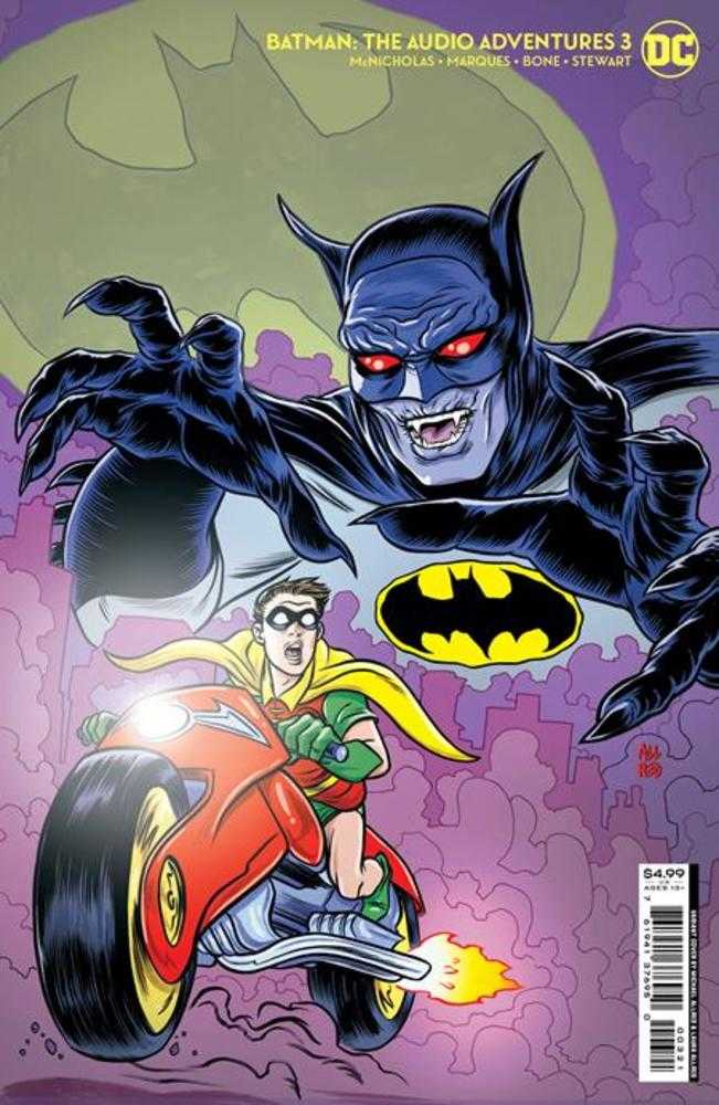 DC Comics COMIC BOOK Batman The Audio Adventures #3 (Of 7) Cover B Michael Allred Card Stock Variant