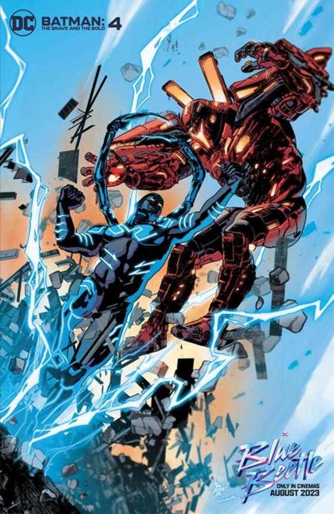 DC Comics COMIC BOOK Batman The Brave And The Bold #4 Cover D Mike Deodato Jr Blue Beetle Movie Variant (Knight Terrors)