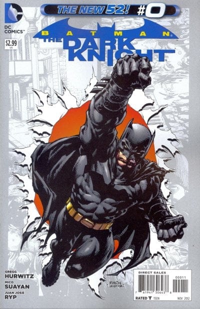 DC COMICS COMIC BOOK BATMAN THE DARK KNIGHT #0