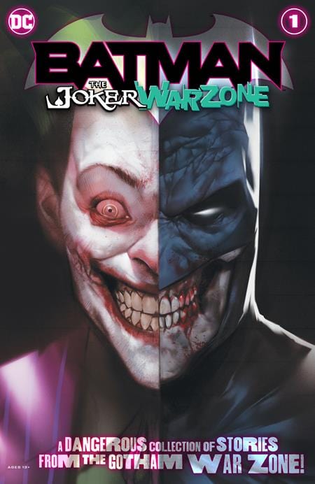 DC COMICS comic book BATMAN THE JOKER WAR ZONE #1