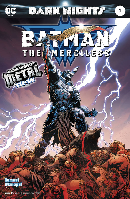 DC COMICS COMIC BOOK BATMAN THE MERCILESS #1 (METAL)