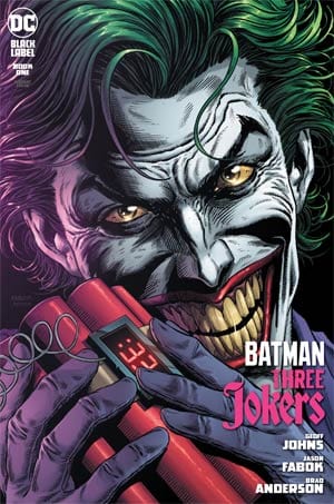 DC COMICS comic book BATMAN THREE JOKERS #1 (OF 3) PREMIUM VAR C BOMB