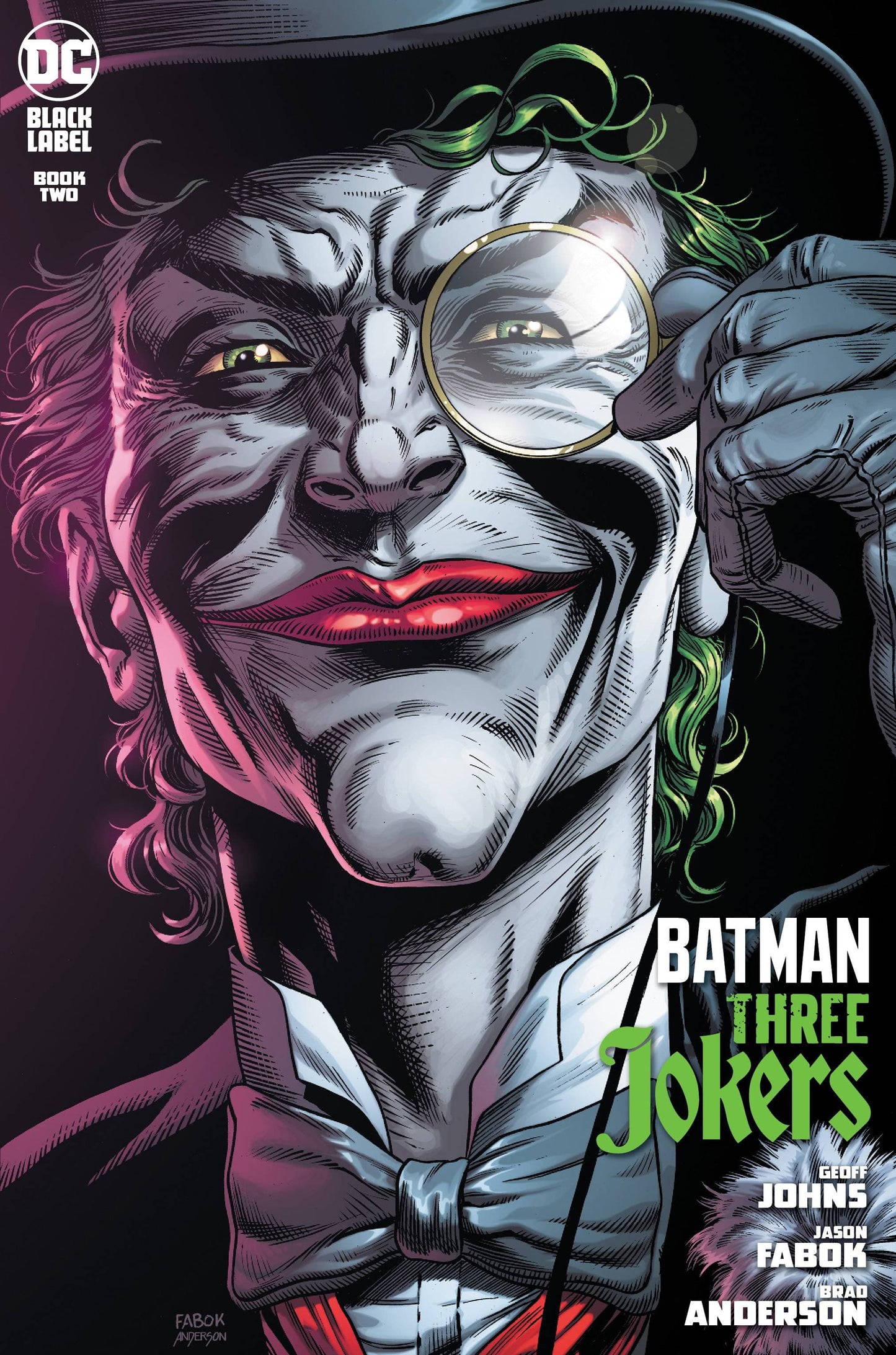 DC COMICS comic book BATMAN THREE JOKERS #2 (OF 3) PREMIUM VAR E TOP HAT