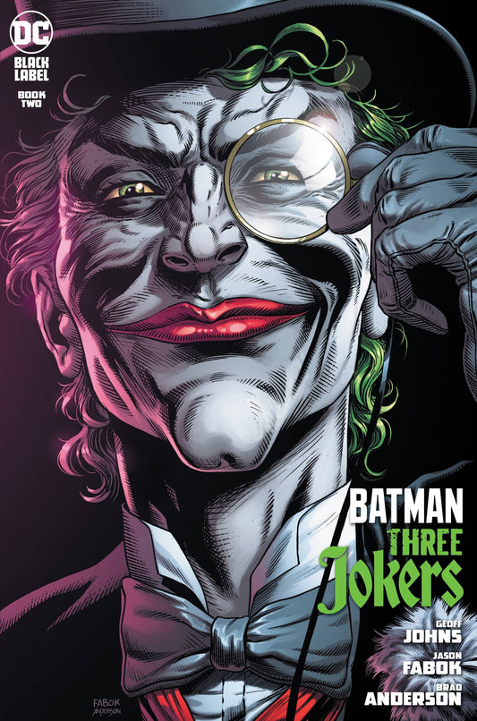 DC COMICS comic book BATMAN THREE JOKERS #2 (OF 3) PREMIUM VAR E TOP HAT