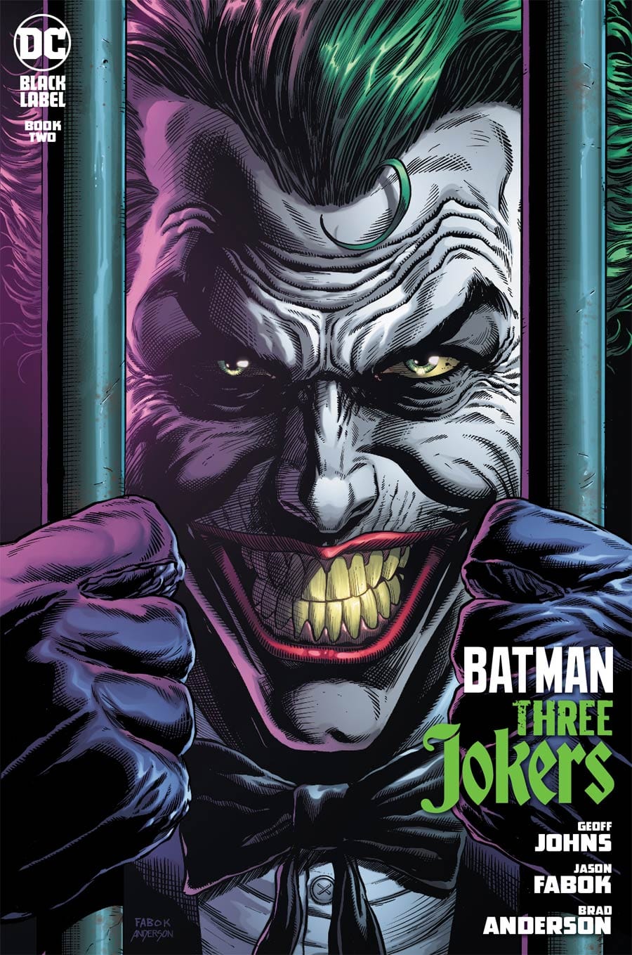 DC COMICS COMIC BOOK Batman Three Jokers #2 Premium Variant D Jason Fabok Behind Bars Cover