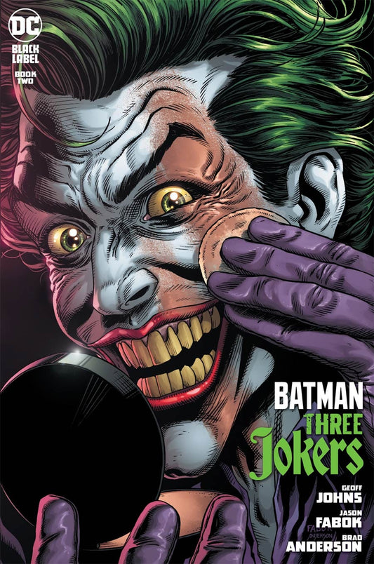 DC COMICS COMIC BOOK Batman Three Jokers #2 Premium Variant F Jason Fabok Applying Makeup Cover
