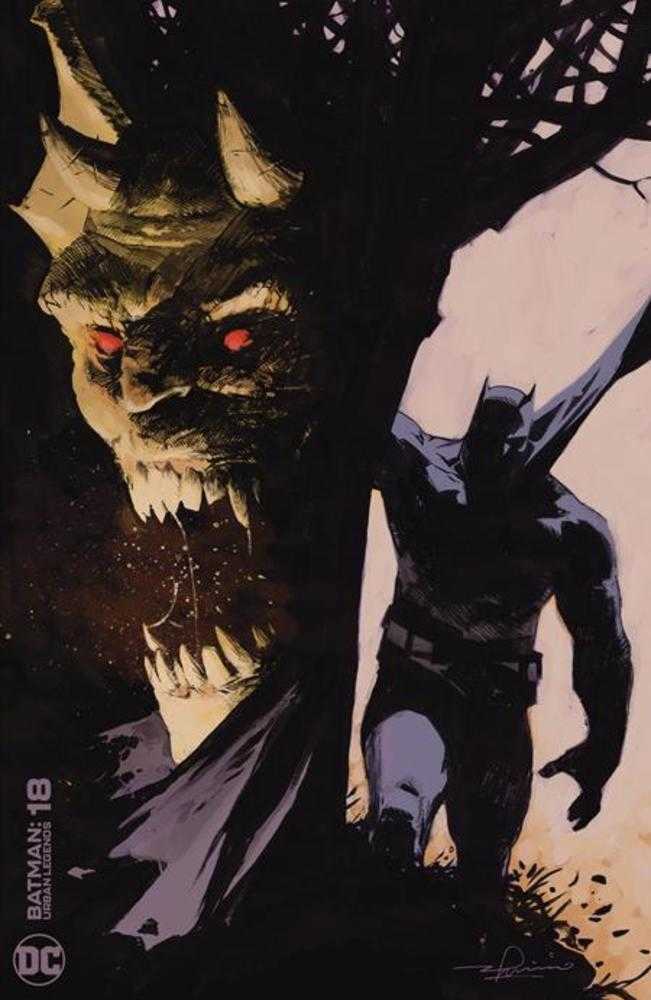 DC Comics COMIC BOOK Batman Urban Legends #18 Cover C Gerardo Zaffino Variant