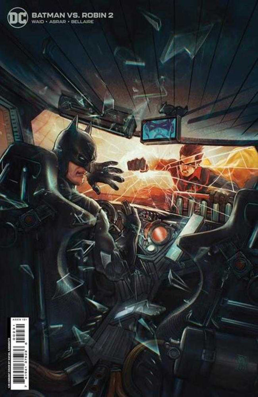 DC Comics COMIC BOOK Batman vs Robin #2 (Of 5) Cover D 1 in 25 Rafael Sarmento Battle-Speed Card Stock Variant