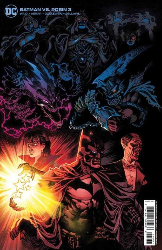 DC Comics COMIC BOOK Batman vs Robin #3 (Of 5) Cover E 1 in 25 Mario Fox Foccillo Era Card Stock Variant