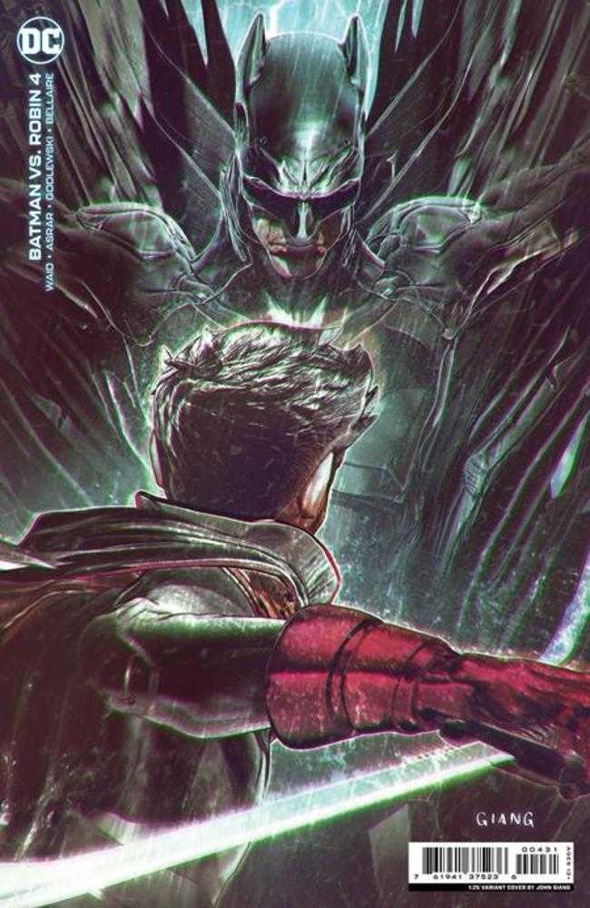 DC Comics COMIC BOOK Batman vs Robin #4 (Of 5) Cover D 1 in 25 John Giang Era Card Stock Variant