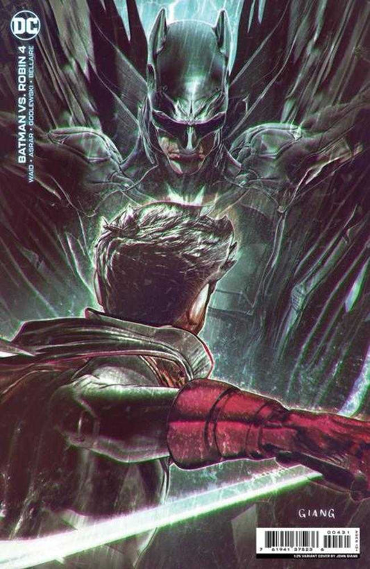 DC Comics COMIC BOOK Batman vs Robin #4 (Of 5) Cover D 1 in 25 John Giang Era Card Stock Variant