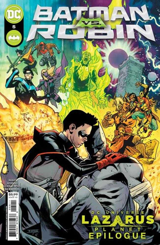 DC Comics COMIC BOOK Batman vs Robin #5 (Of 5) Cover A Mahmud Asrar (Lazarus Planet)