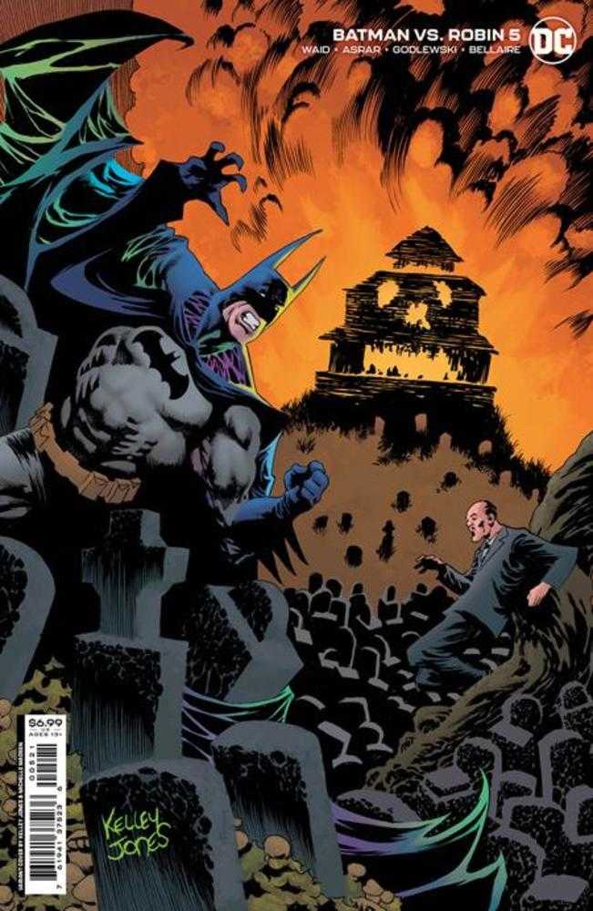 DC Comics COMIC BOOK Batman vs Robin #5 (Of 5) Cover B Kelley Jones Card Stock Variant (Lazarus Planet)