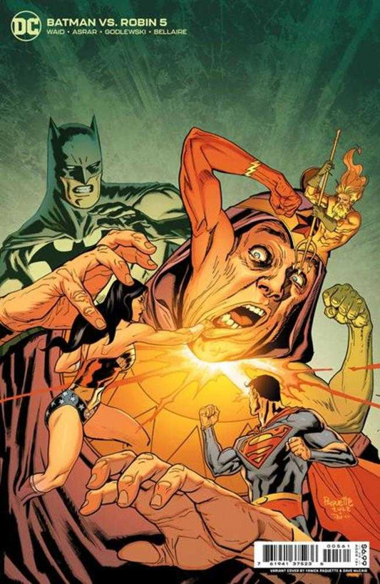 DC Comics COMIC BOOK Batman vs Robin #5 (Of 5) Cover D Yanick Paquette Card Stock Variant (Lazarus Planet)