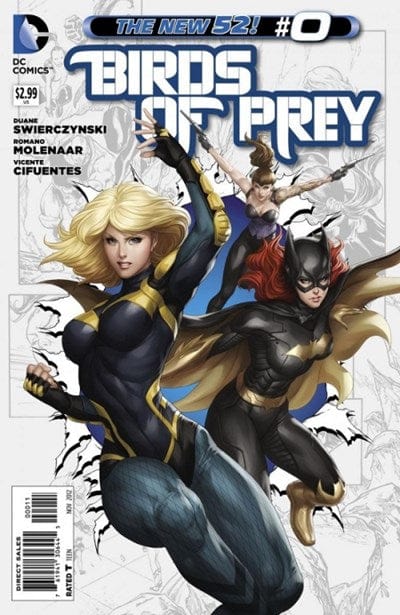 DC COMICS COMIC BOOK BIRDS OF PREY #0