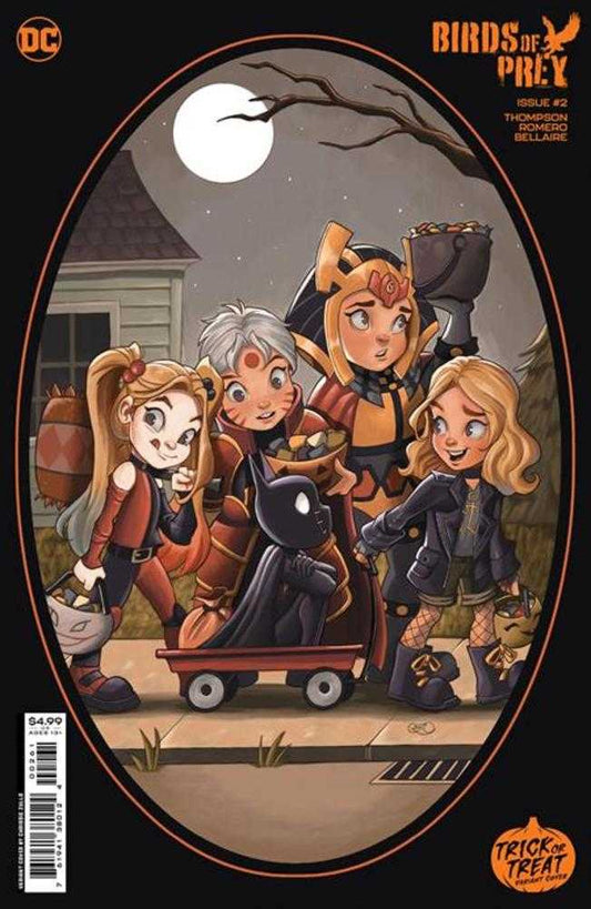 DC Comics COMIC BOOK Birds Of Prey #2 Cover F Chrissie Zullo Trick Or Treat Card Stock Variant