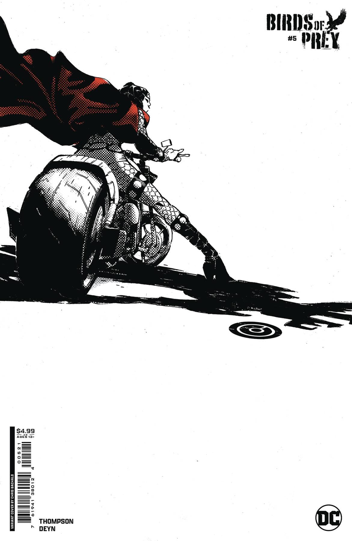 DC COMICS COMIC BOOK BIRDS OF PREY #5 CVR B CHRIS BACHALO CSV