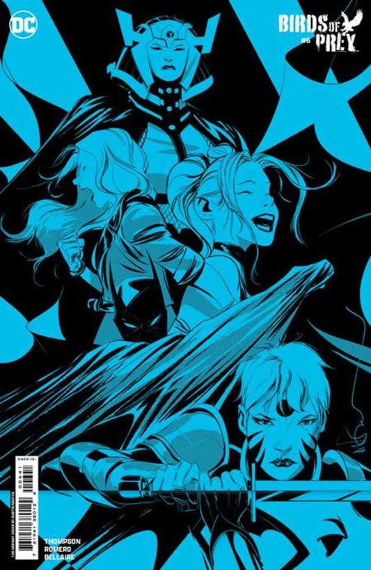 DC Comics COMIC BOOK Birds Of Prey #6 Cover E 1 in 25 Dustin Nguyen Card Stock Variant