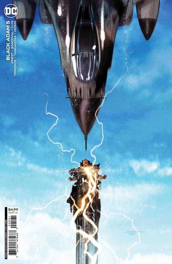 DC Comics COMIC BOOK Black Adam #5 Cover B Rafa Sandoval Plane Card Stock Variant
