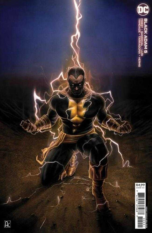 DC Comics COMIC BOOK Black Adam #5 Cover C Ariel Colon Card Stock Variant