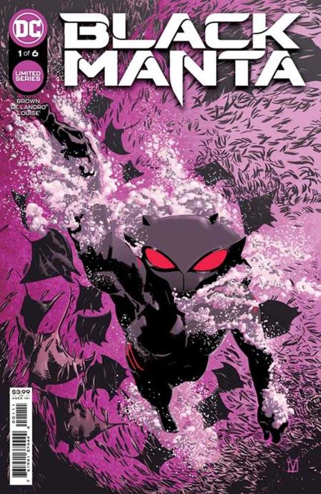 DC Comics COMIC BOOK Black Manta #1 (Of 6) Cover A Valentine De Landro