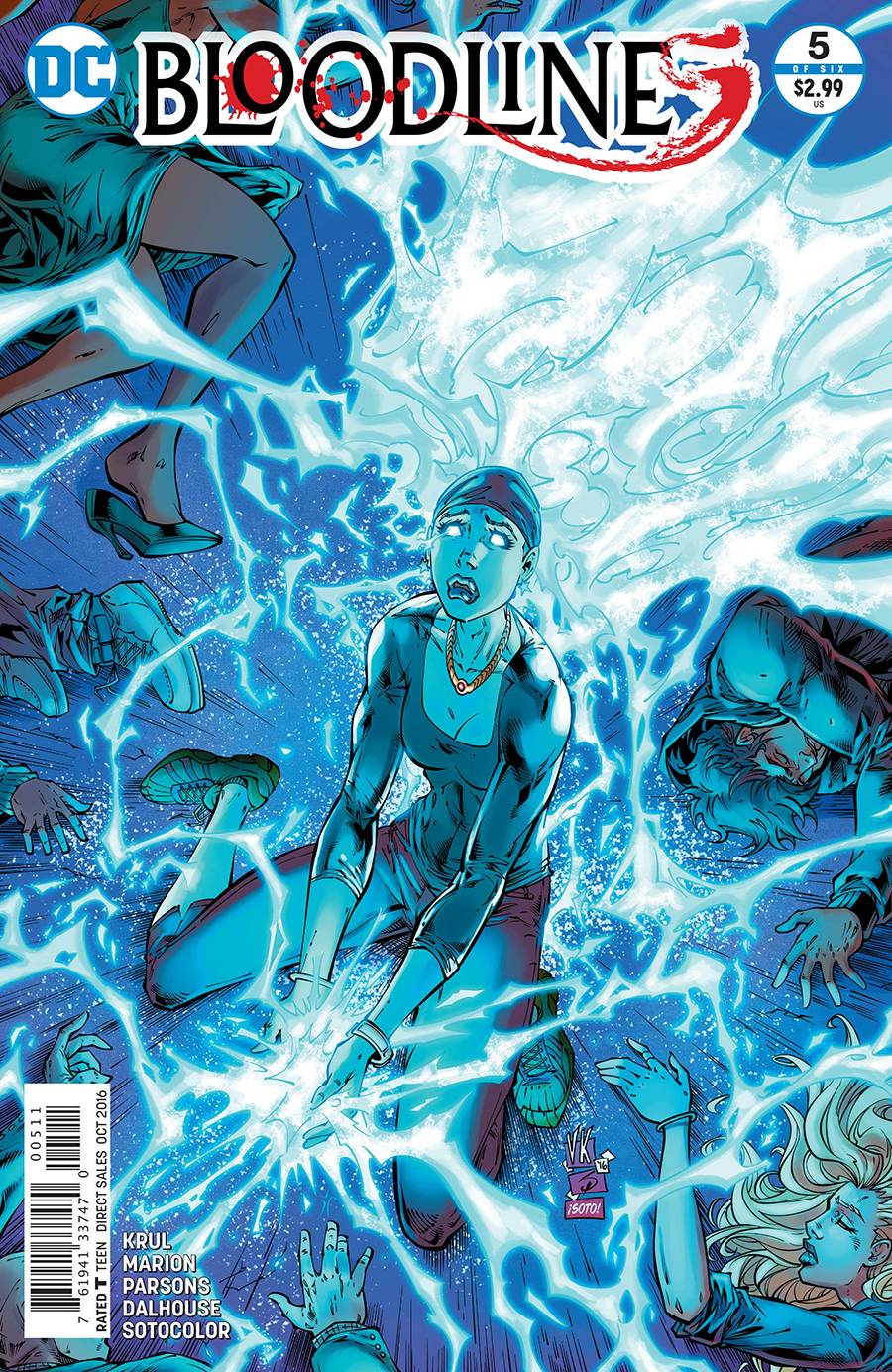 DC COMICS COMIC BOOK BLOODLINES #5 (OF 6) THE DEVIL YOU KNOW