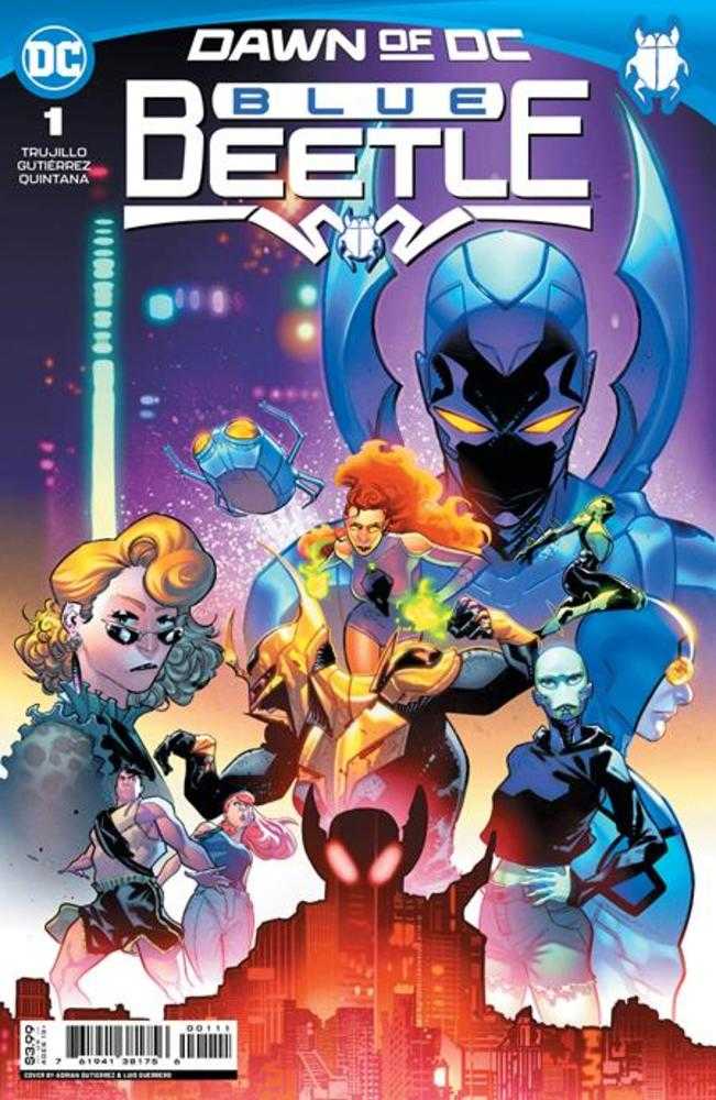 DC Comics COMIC BOOK Blue Beetle #1 Cover A Adrian Gutierrez