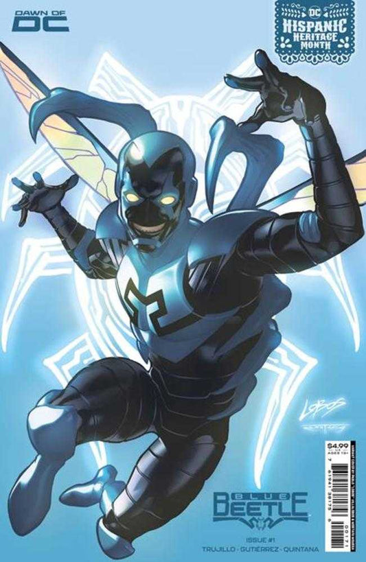 DC Comics COMIC BOOK Blue Beetle #1 Cover D Pablo Villalobos Hispanic Heritage Month Card Stock Variant