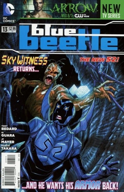 DC COMICS COMIC BOOK BLUE BEETLE #13