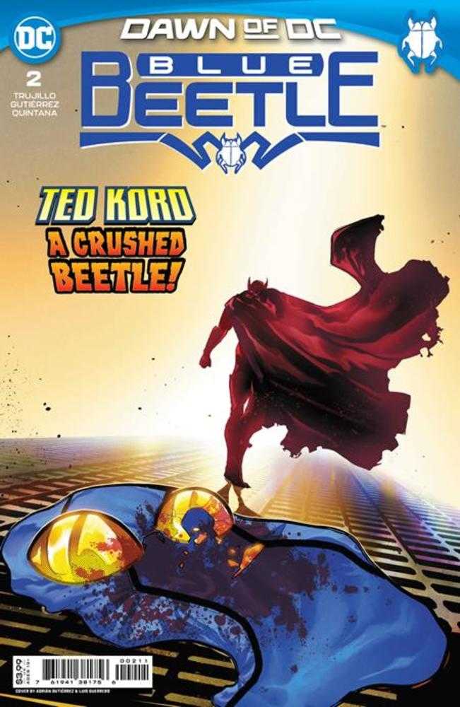 DC Comics COMIC BOOK Blue Beetle #2 Cover A Adrian Gutierrez